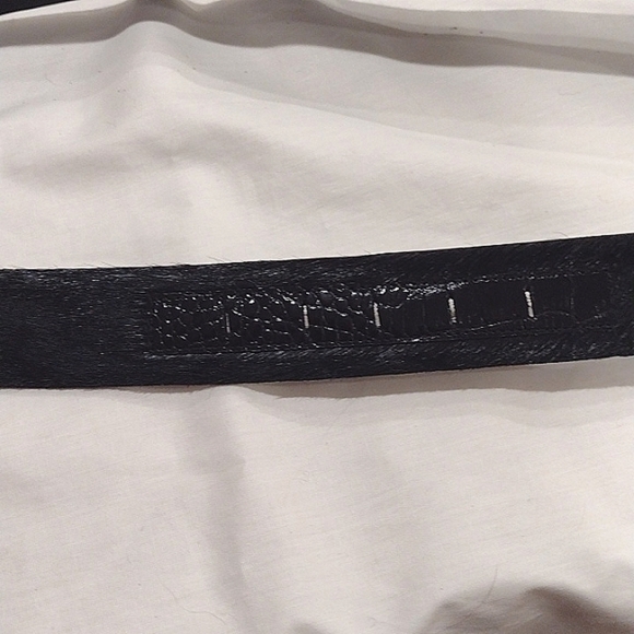 Carlisle Cowhide and Patent Leather Belt Size M NWOT main image 9